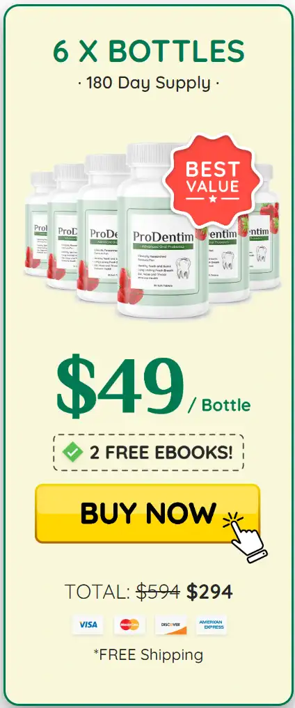 prodentum candy six bottles pack